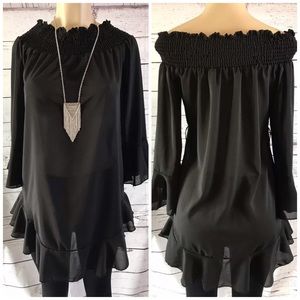 NWT CBR Cold Shoulder Mini Dress Size L
